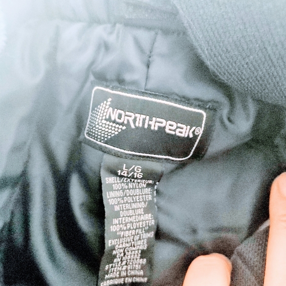 Northpeak Snow pants- Sz. Lg/ 14/16 - Picture 3 of 5